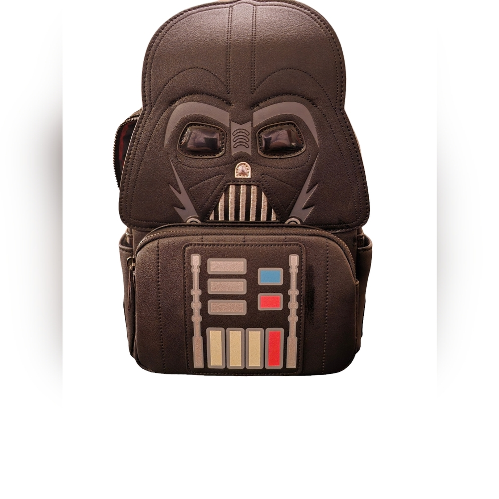 Disney Star Wars Loungefly Dark Darth Vader Backpack